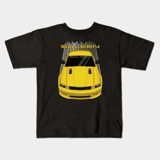 Ford Mustang Saleen 2005-2009 - Yellow Kids T-Shirt